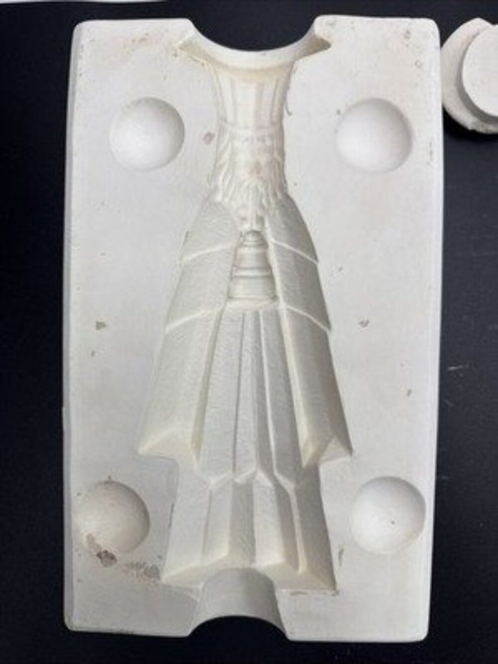 Ceramic Slip Casting Mold 10" King Dane's Molds